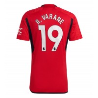 Fotbalové Dres Manchester United Raphael Varane #19 Domácí 2023-24 Krátký Rukáv